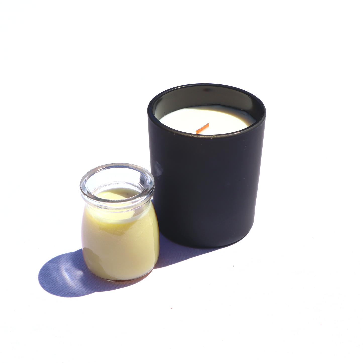 Banana Milk Candle Jar