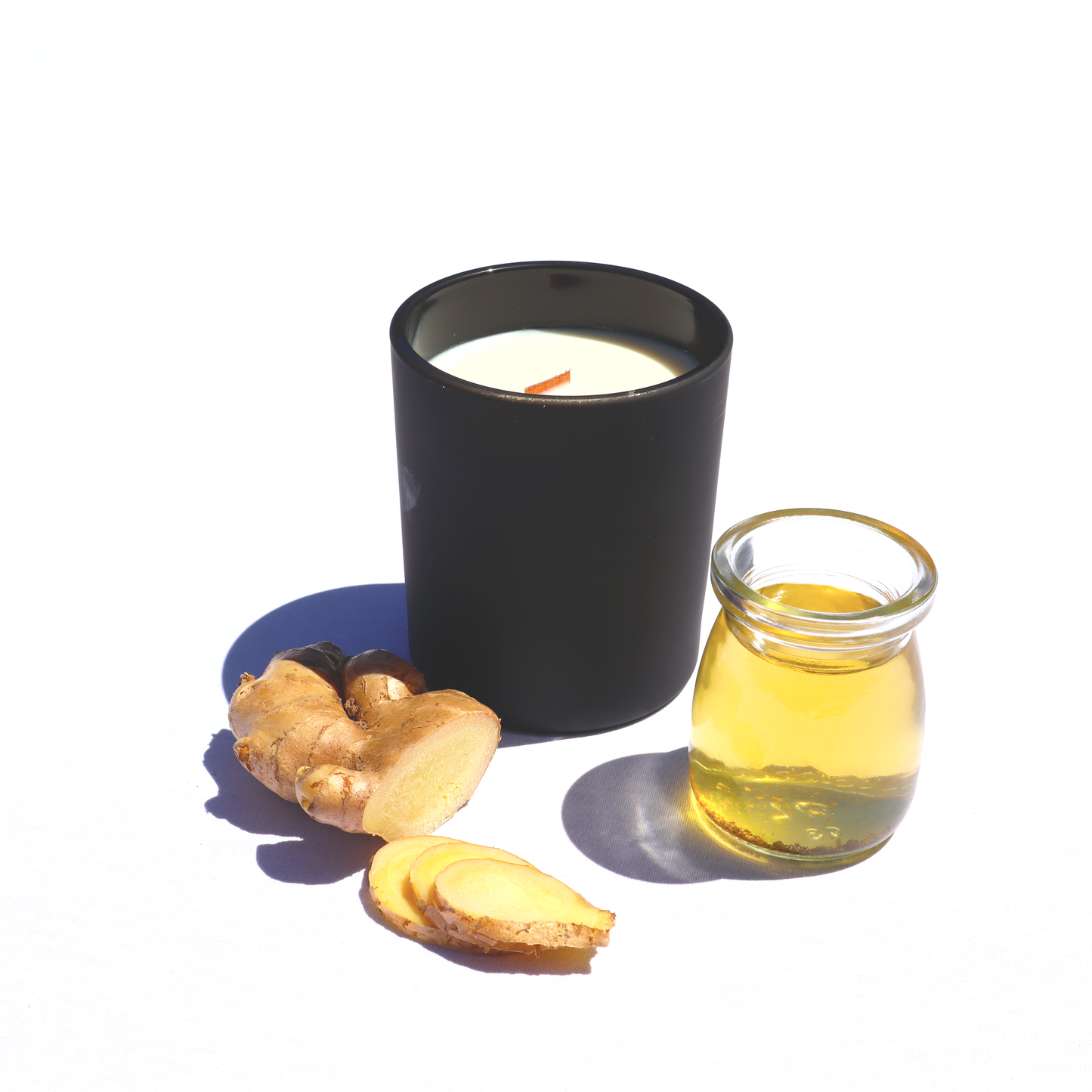 Ginger and Green Tea Candle Jar