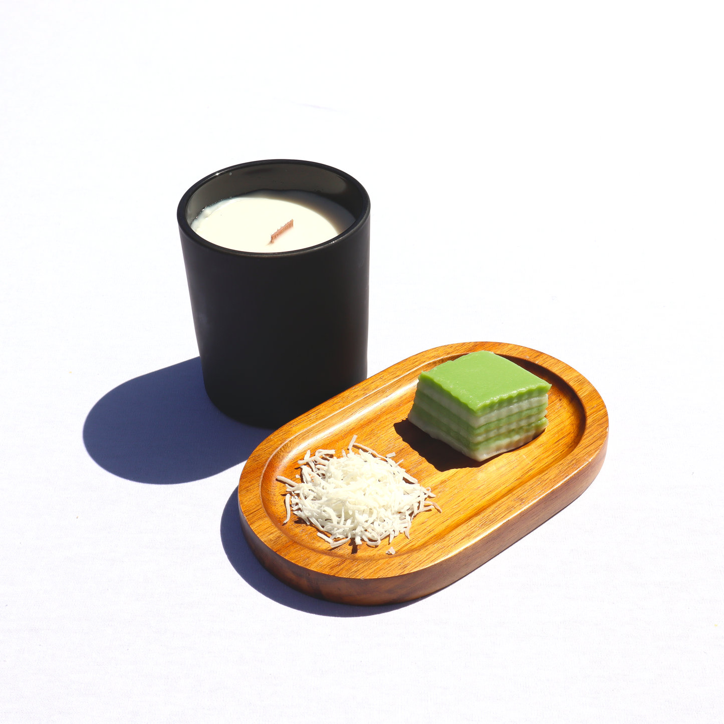 Pandan and Coconut Candle Jar