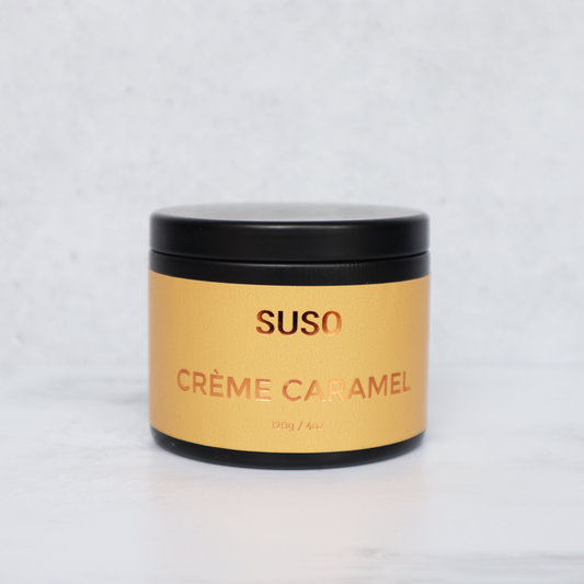 Crème Caramel Candle Tin